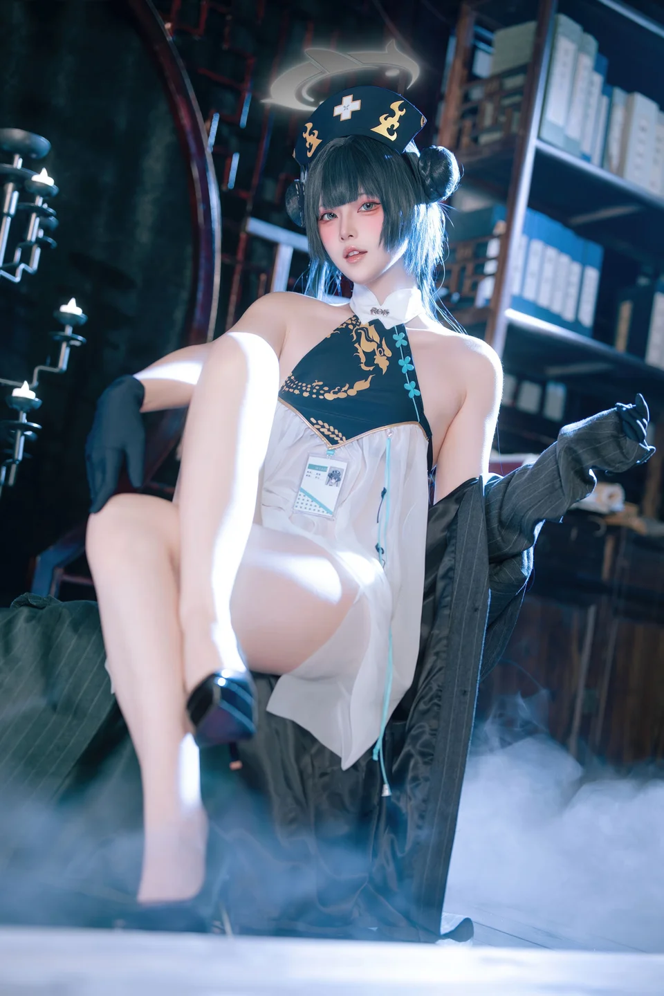 屿鱼 - No.079 蔚蓝档案·妃咲同人护士 [65P-358MB] tg@simisebaisi 【丝足阁】015.webp